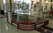 Торговые витрины и оборудование для магазинов